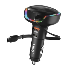 Chargeur Voiture Type-C 20W + USB QC 3.0 avec | Smarty Paris